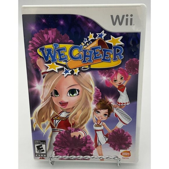 Nintendo Wii WE CHEER Dance and Cheer Video Game Up to 4 Player Rated E - Picture 1 of 6